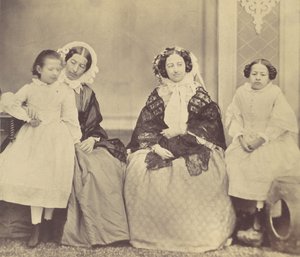 Elise Höusermann, Hermine, Marie and Marie Antoine by Franz Antoine