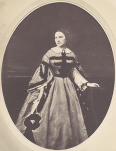 Female Portrait, Standing, Looking Left