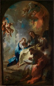 The Education of Mary by Franz Anton Maulbertsch
