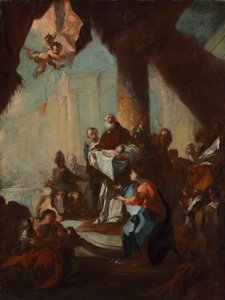 Study for "The Presentation of Christ in the Temple" by Franz Anton Maulbertsch