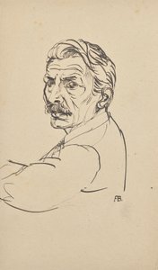 Self-Portrait by Franz Barwig d. Ä.