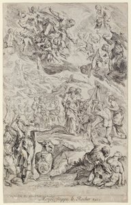 Moses Striking the Rock by Franz Ertinger