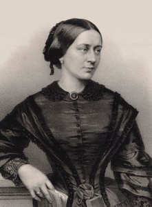 Portrait of Clara Schumann, 1860
