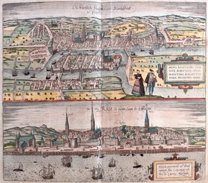 Kaliningrad, Russia - Riga, Latvia by Franz Hogenberg