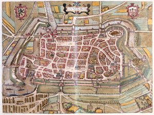 Luneborch, Germany (engraving)