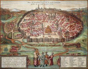 Map of Jerusalem
