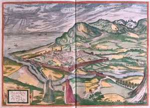 Pesaro, Italy (engraving)