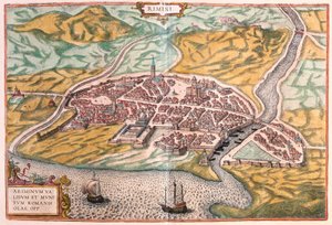 Rimini, Italy (engraving)