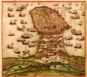 The Ottoman Corsair Khayr al-Din Barbarossa against Charles V