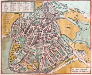 Vicenza, Italy (engraving)