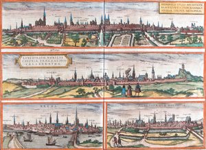 Views of Brunswick, Lüneburg, Bremen and Oldenburg, Germany