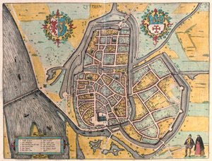 Zutphen, Netherlands (engraving)