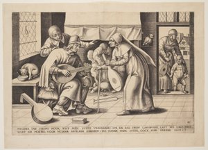 Master John Blockhead (the Lute Maker) by Franz Huys
