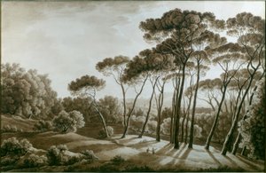 The Pine Trees of the Villa Doria Pamphili by Franz Kaisermann