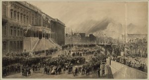 Design for the Homage to King Friedrich Wilhelm IV by Franz Krüger