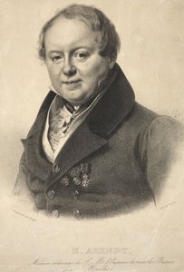 Portrait of the imperial personal physician Nicholas Martin Arendt 1785-1859, 1836 by Franz Krüger
