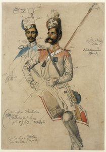 Ural Guard Cossack by Franz Krüger
