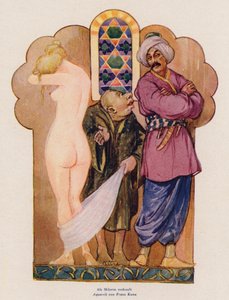 Woman sold as a slave by Franz Kuna