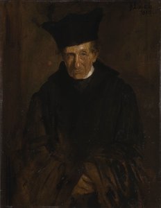 Portrait of Ignaz von Döllinger by Franz von Lenbach