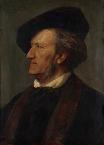 Portrait of the Composer Richard Wagner by Franz von Lenbach