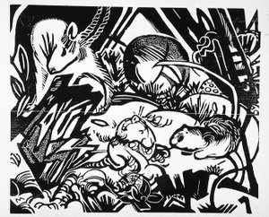 Animal Legend by Franz Marc