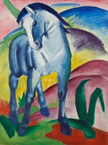 Blue Horse I by Franz Marc