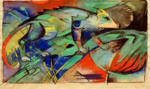 Chameleon by Franz Marc