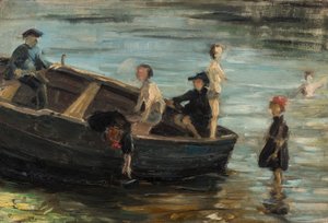 Children in a Boat