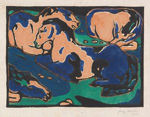 Resting Horses