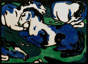 Resting Horses