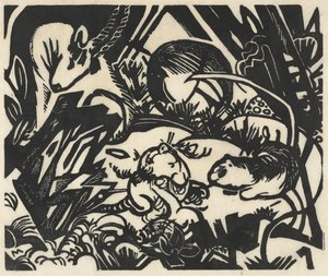 Animal Legend by Franz Marc