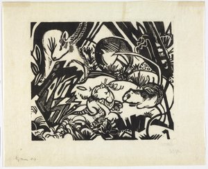 Animal Legend by Franz Marc