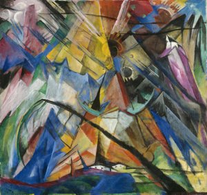 Tyrol by Franz Marc