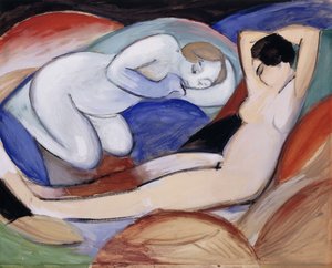 Two Reclining Nudes