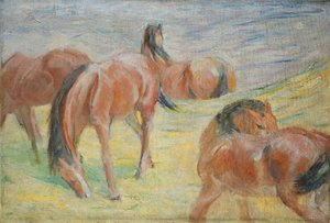 Grazing Horses I