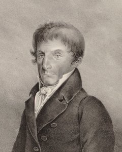 Portrait of the composer Antonio Salieri 1750-1825 by Franz Oehme
