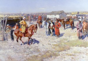 Central Asian Horse Market