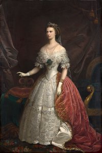 Portrait of Elisabeth of Bavaria by Franz Russ the Younger