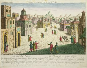 Old and New Delhi by Franz Xaver Habermann