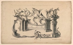 Rocaille Motifs and Dados, from Set No. 120