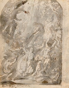 Martyrdom of Saint Jude Thaddeus by Franz Xaver Wagenschon