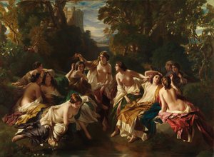 Florinda by Franz Xaver Winterhalter