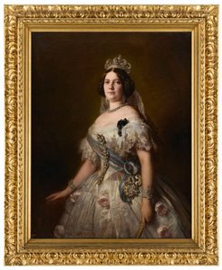 Isabella, Queen of Spain by Franz Xaver Winterhalter
