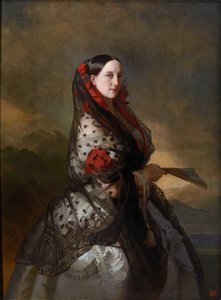 Grand Duchess Maria Nikolaevna of Russia (1819-1876), Duchess of Leuchtenberg by Franz Xaver Winterhalter