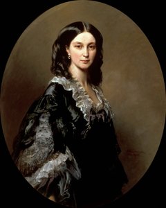 Portrait of Duchess Elizaveta Alexandrovna Baryatinskaya, née Princess Chernysheva by Franz Xaver Winterhalter
