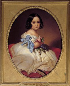 Portrait of Marie Charlotte Amelie of Saxony, Empress of Mexico