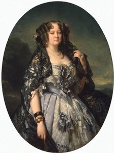 Portrait of Princess Sophia Radziwill by Franz Xaver Winterhalter