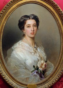 Princess Gagarin Stourza by Franz Xaver Winterhalter