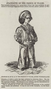 Statuette of HRH the Prince of Wales by Franz Xaver Winterhalter