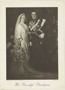 Portrait of Juliana, Queen of the Netherlands, and Bernhard of Lippe-Biesterfeld by Franz Ziegler